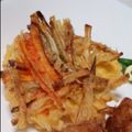 usausakana's cooksnap of when they made 胡麻油香る牛蒡と人参のかき揚げ.