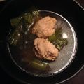 もるら's cooksnap of when they made 鶏団子とちんげん菜の生姜スープ.
