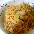 ♡anmi2♡'s cooksnap of when they made 鶏とネギの和風スパ.