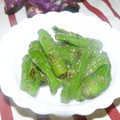 Satoco❋'s cooksnap of when they made ししとうのこんがり炒め.