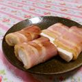 赤い電話's cooksnap of when they made 豆腐のベーコン巻き.