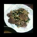 minepooh's cooksnap of when they made フライパン一つで♪鹿肉のレバニラ風炒め.