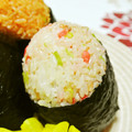 どんぴんたん's cooksnap of when they made ♡おにぎり♡たこやき風.