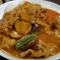 ひんべえ's cooksnap of when they made トマトとなすとオクラのカレー.