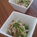 HANA★0823's cooksnap of when they made かいわれ大根とエノキの☆簡単白だし和え.