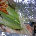 ぽんぷー's cooksnap of when they made 鮭のホイル焼き★.