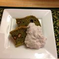 helloayu's cooksnap of when they made しっとり＆ふわふわ★抹茶シフォンケーキ.