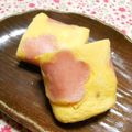 シャンプーハット's cooksnap of when they made お弁当にハムやベーコンで♪型ぬき卵焼き♡.