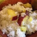 asianinaz's cooksnap of when they made さつまいもご飯.