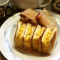 oyukidesu's cooksnap of when they made フライパンで☆炒り玉子のホットサンド♪.