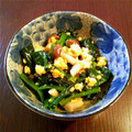 コロピロ's cooksnap of when they made ほうれん草と炒り卵の中華風和え.