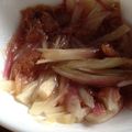 明日晴れになーれ's cooksnap of when they made みょうがの梅肉サラダ.