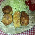 yu～kari's cooksnap of when they made 森の恵み♪栗とクリチと胡桃のロールカツ♡.
