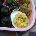 manakao's cooksnap of when they made 黄身とツナの卵ボート.