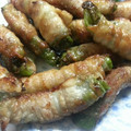 カフェ店員M子's cooksnap of when they made 万願寺とうがらしの豚肉巻.