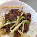 ぺぽぱ's cooksnap of when they made 簡単☆彡焼きレバー＆もやし炒め.
