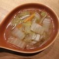 erik7286's cooksnap of when they made ごぼうと白菜のトロトロ胡麻スープ.