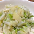 アノン♪'s cooksnap of when they made 簡単！たくあんの旨みが嬉しい☆白菜サラダ.