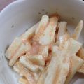 chaiko５'s cooksnap of when they made 長いもサラダ✿めんたいソース和え.