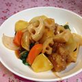 70♡'s cooksnap of when they made 超簡単！鶏と野菜の甘酢あんかけ.