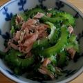 MAICHAＮ's cooksnap of when they made ゴーヤのツナ和え.
