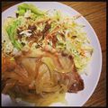 yana！'s cooksnap of when they made 豚ロースステーキ★ コンソメバター風味♪.
