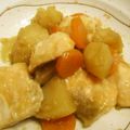 sakuni's cooksnap of when they made ★お肉のかわりに鮭で肉じゃが風★.
