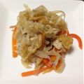 yoshie999's cooksnap of when they made 戻し汁活用♡切干大根の煮物.