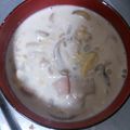 ラブリーどきちゃん's cooksnap of when they made 冷え症改善!!白菜のミルクスープ☆.