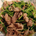 ミルキー✨'s cooksnap of when they made あっと言う間の◆豆苗と豚肉炒め◆簡単.