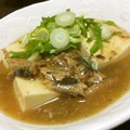 SP♪'s cooksnap of when they made さんま缶と豆腐のうま煮【作り置き】.