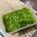 ソラん's cooksnap of when they made 青唐辛子のタバスコ.