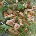 のんトメ's cooksnap of when they made 簡単☆ キムチと水菜と鶏ムネ肉のサラダ.