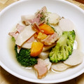 korc's cooksnap of when they made 里芋とベーコンで洋風煮物.