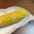studio a'25's cooksnap of when they made レンジで5分！トウモロコシのゆで方.