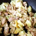 さるっちー's cooksnap of when they made 鶏モモ肉とジャガイモのガーリック炒め.