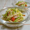 nasubeam's cooksnap of when they made 簡単＊春雨とかにかまのサラダ.