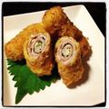 MUCCI9555's cooksnap of when they made チーズとしそのロール豚かつ.