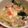 パフェうさこ's cooksnap of when they made ちょびっとヘルシー♪時短マカロニグラタン.