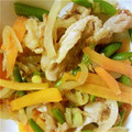 りあけんたママ's cooksnap of when they made 豚とオクラの和風おかか炒め.
