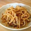 お楽しみのさなぎ's cooksnap of when they made もやしだけゴマ醤油和え.
