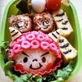 vivian☆'s cooksnap of when they made 節分の鬼♪キャラ弁.