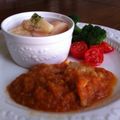 Faiza's cooksnap of when they made トマト風味のチキンdeカフェランチ風♡.