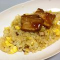干芋くん's cooksnap of when they made レトルト(^^ゞ豚角煮で簡単チャーハン♪.