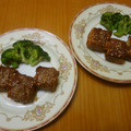 UMAe's cooksnap of when they made 厚揚げの牛肉巻き巻き☆.