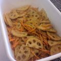 ちゃことゆうな's cooksnap of when they made 塩麹で蓮根と人参の簡単きんぴら.