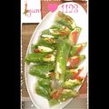 yumi1123's cooksnap of when they made サーモンとアボガドのチーズ生春巻き.