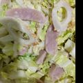 キャラ弁当屋さん's cooksnap of when they made 白菜とソーセ－ジのカレー風味マヨサラ☆.