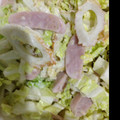キャラ弁当屋さん's cooksnap of when they made 白菜とソーセ－ジのカレー風味マヨサラ☆.