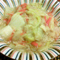 ほわいとりぼん's cooksnap of when they made 入れるだけ簡単　白菜とホタテのうま煮.